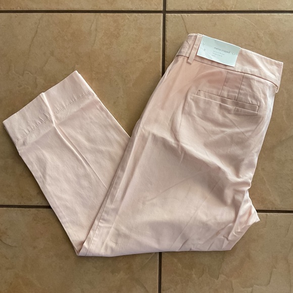 LOFT Pants - Loft Pink Cropped Pants